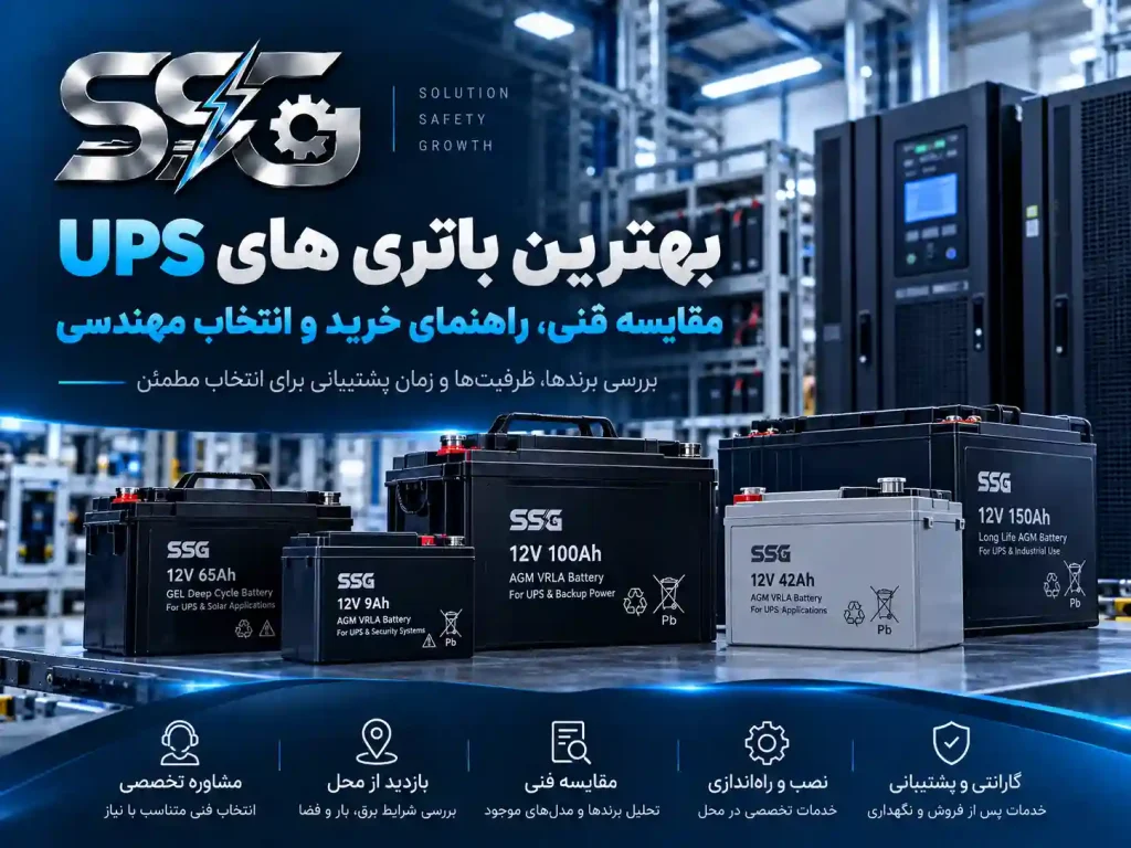 بهترین باتری های یو پی اس